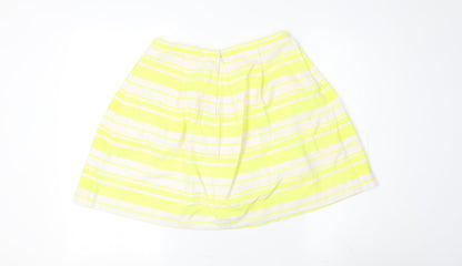 Gap Women's Yellow A-Line Knee Length Skirt Size 4