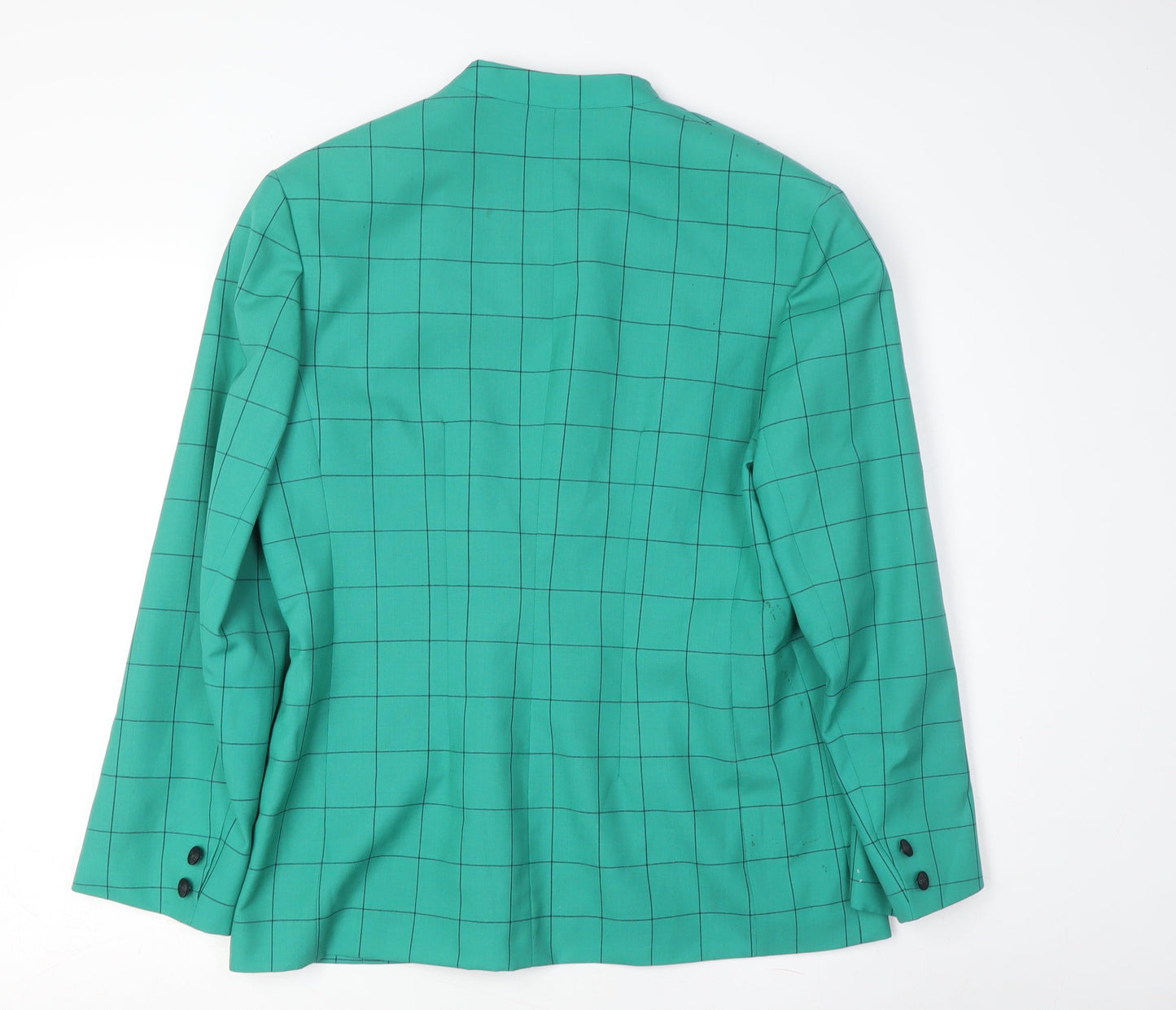 Austin Reed Women's Green Check Blazer, Size 10, Elegant Design