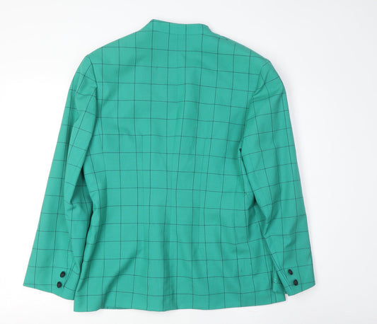 Austin Reed Women's Green Check Blazer, Size 10, Elegant Design