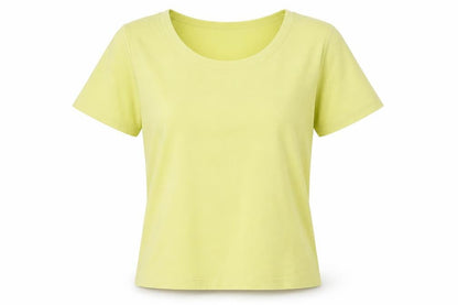 Womens UK Size M CC Yellow  T-Shirt