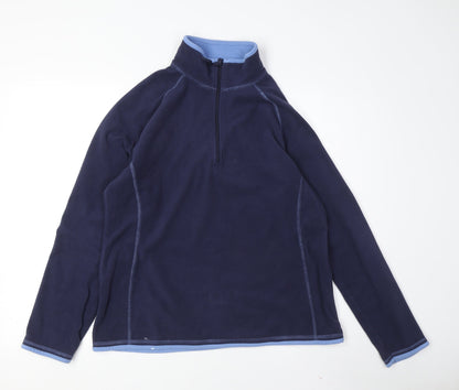 Womens UK Size 12 Mountain Warehouse Blue  Sweatshirt