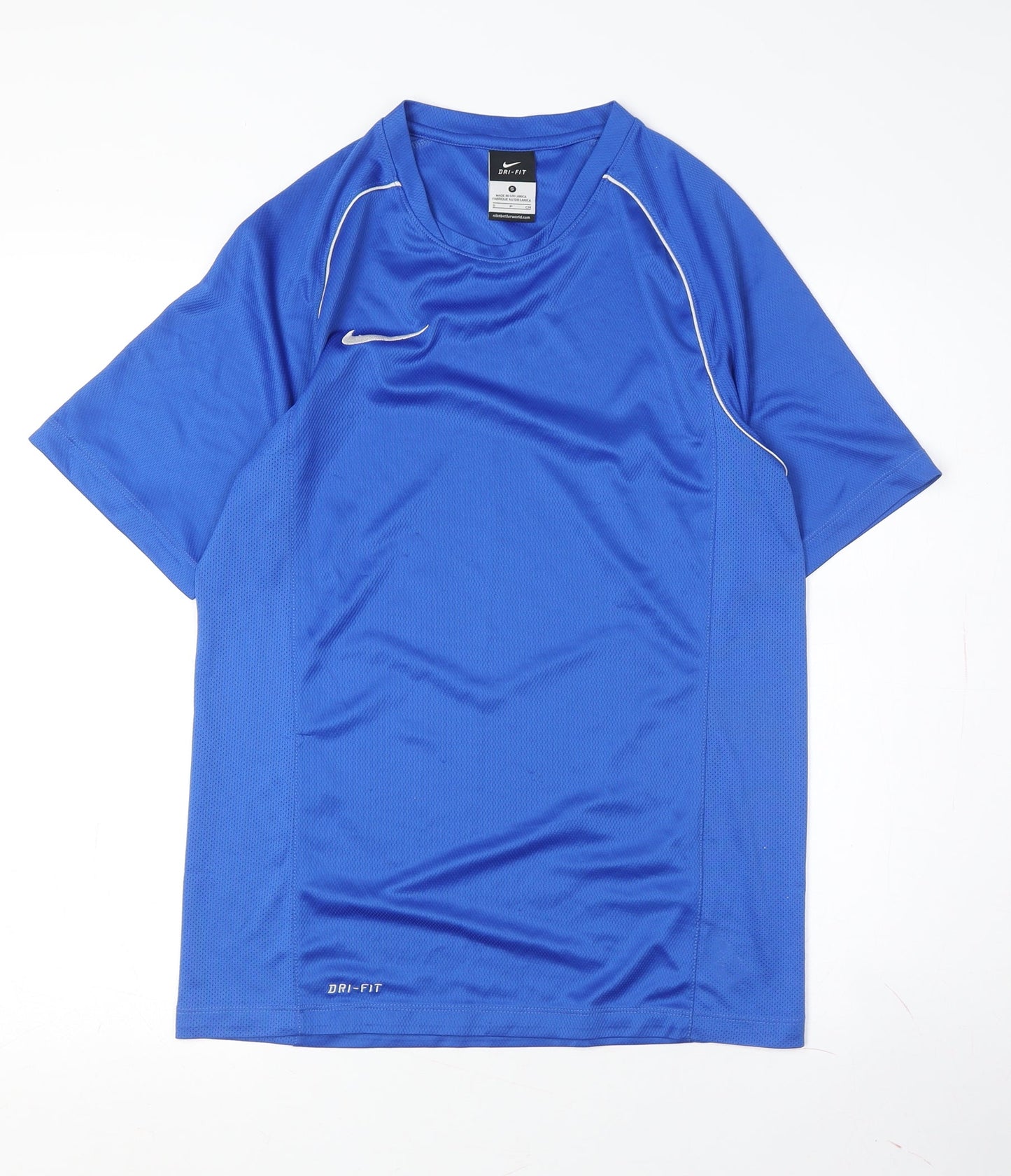 Nike Men's Blue Sports T-Shirt, Size S, Breathable, New
