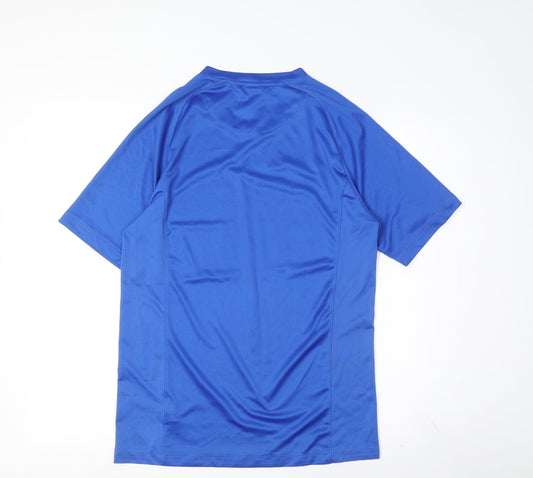 Nike Men's Blue Sports T-Shirt, Size S, Breathable, New