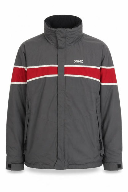 Mens UK Size M Serac Grey Windbreaker Coat
