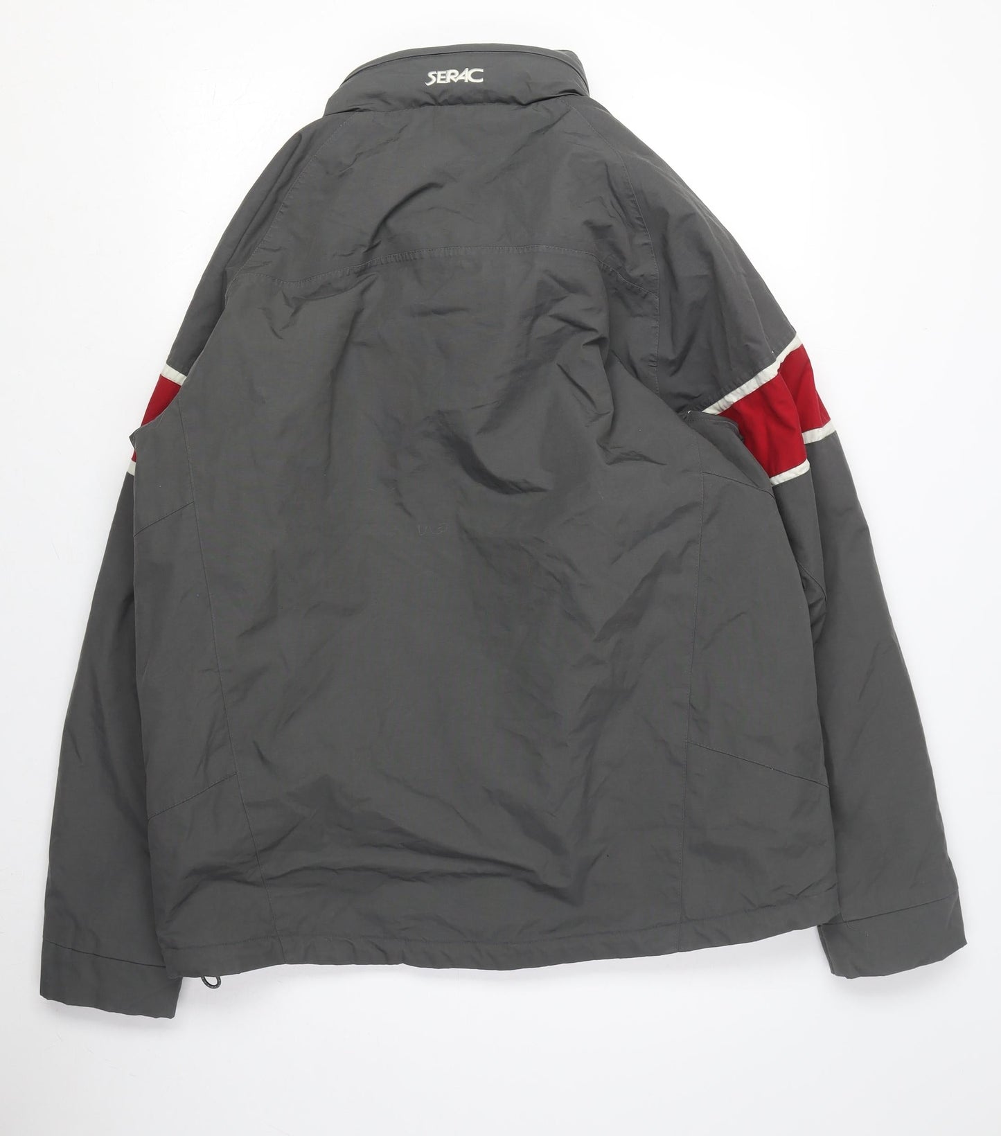 Mens UK Size M Serac Grey Windbreaker Coat