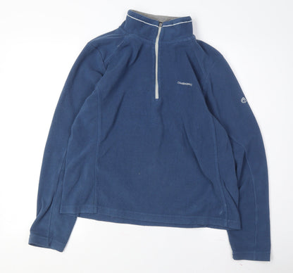Mens UK Size S Craghoppers Blue 1/2 Zip Sweatshirt