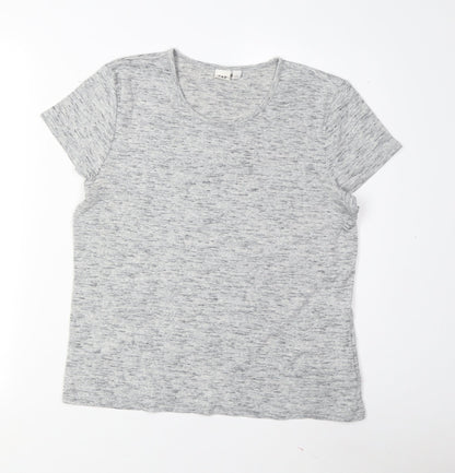 Womens UK Size S Gap Grey Basic T-Shirt