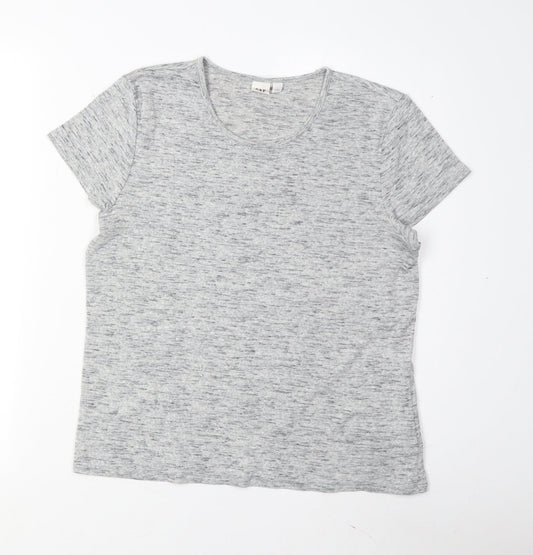 Womens UK Size S Gap Grey Basic T-Shirt