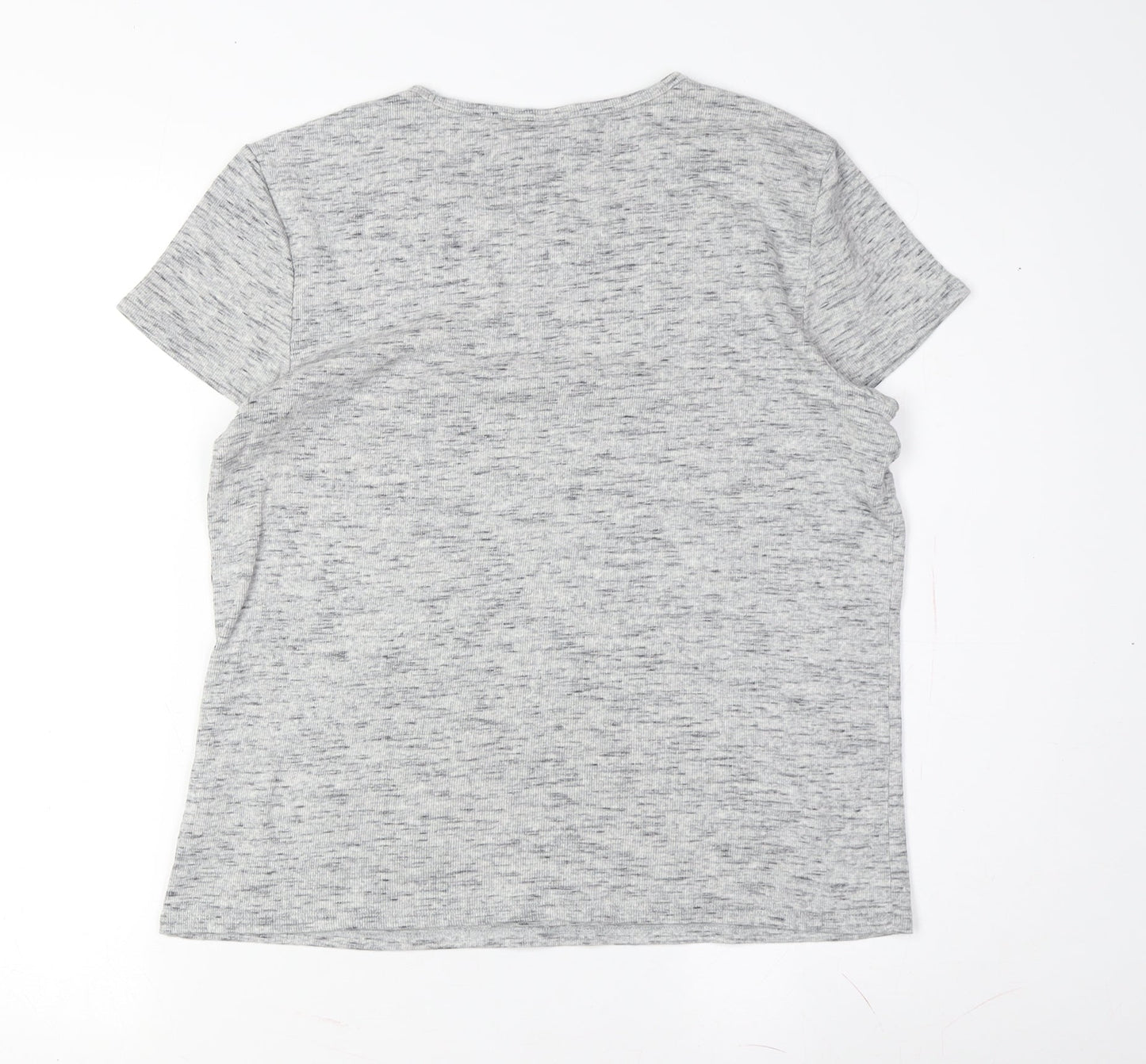 Womens UK Size S Gap Grey Basic T-Shirt