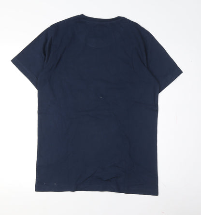 The Souled Store Men's Blue Spider-Man Comic T-Shirt S