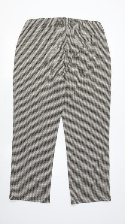 Womens UK Size 14 Damart Regular Fit  Black Trousers