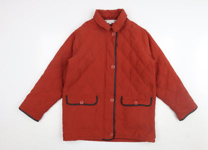 Rivers Edge Women's Red Quilted Jacket Size 14