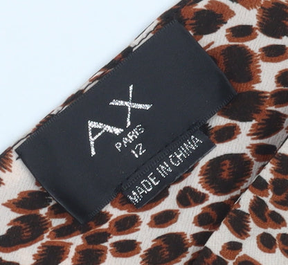 AX Paris Women's Multicoloured Animal Print Jumpsuit Size 12