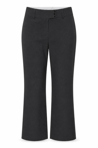 Womens UK Size 14 AMARANTO Classic Fit Dress Pants Black Trousers