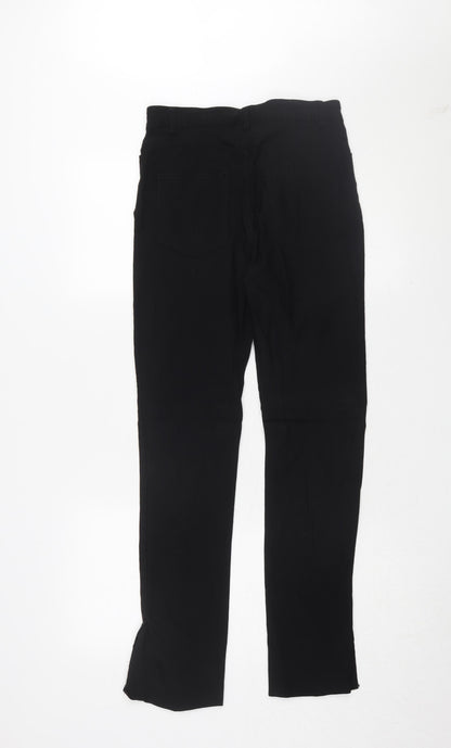 Womens UK Size 12 Monki Slim Fit Jegging Black Trousers