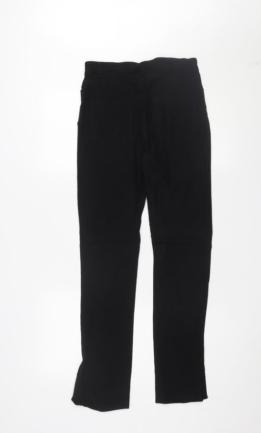 Womens UK Size 12 Monki Slim Fit Jegging Black Trousers