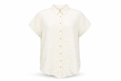 Womens UK Size 2 Torrid Beige  Button-Up