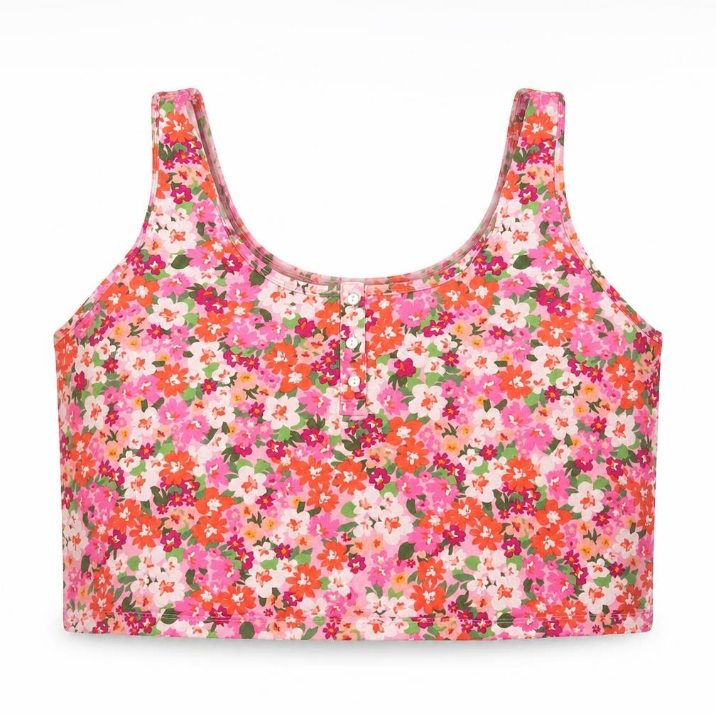 Womens UK Size 2XL Old Navy Multicoloured Cropped Tank