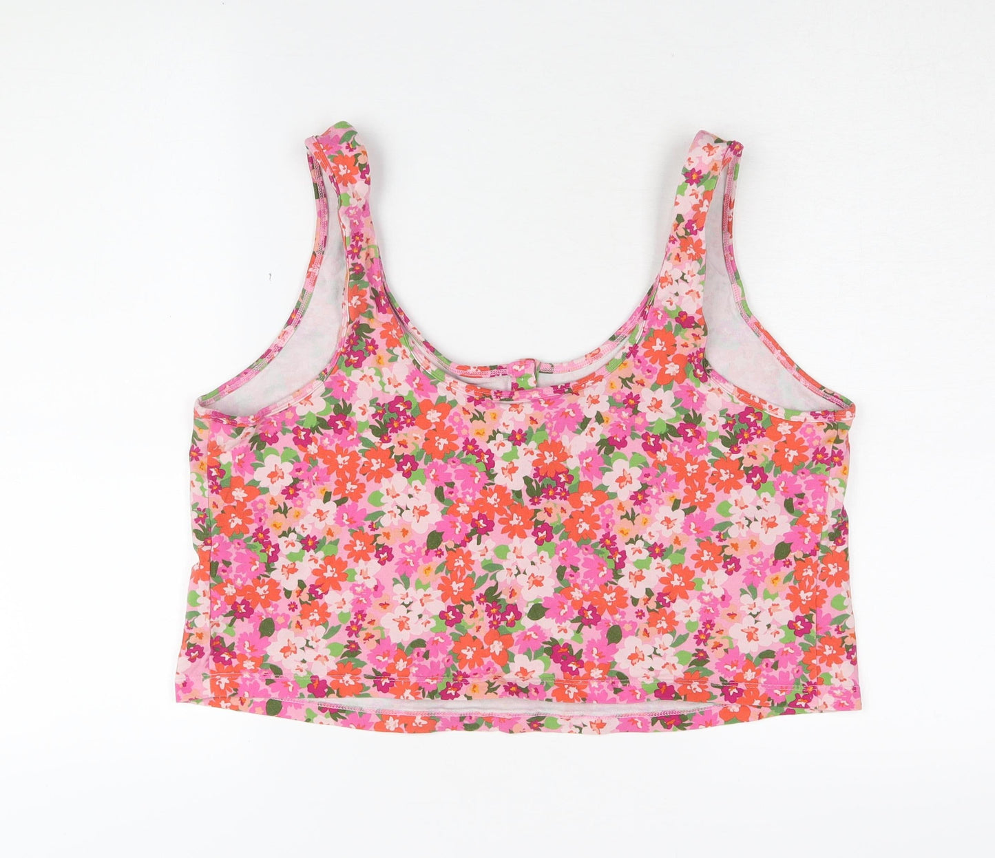 Womens UK Size 2XL Old Navy Multicoloured Cropped Tank