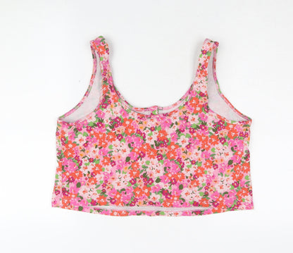 Womens UK Size 2XL Old Navy Multicoloured Cropped Tank