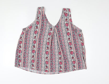 Womens UK Size 18 Torrid Multicoloured Basic Tank