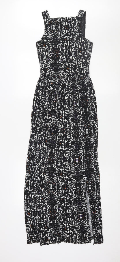 Miss Selfridge Women's Black Pinafore Dress Size 6