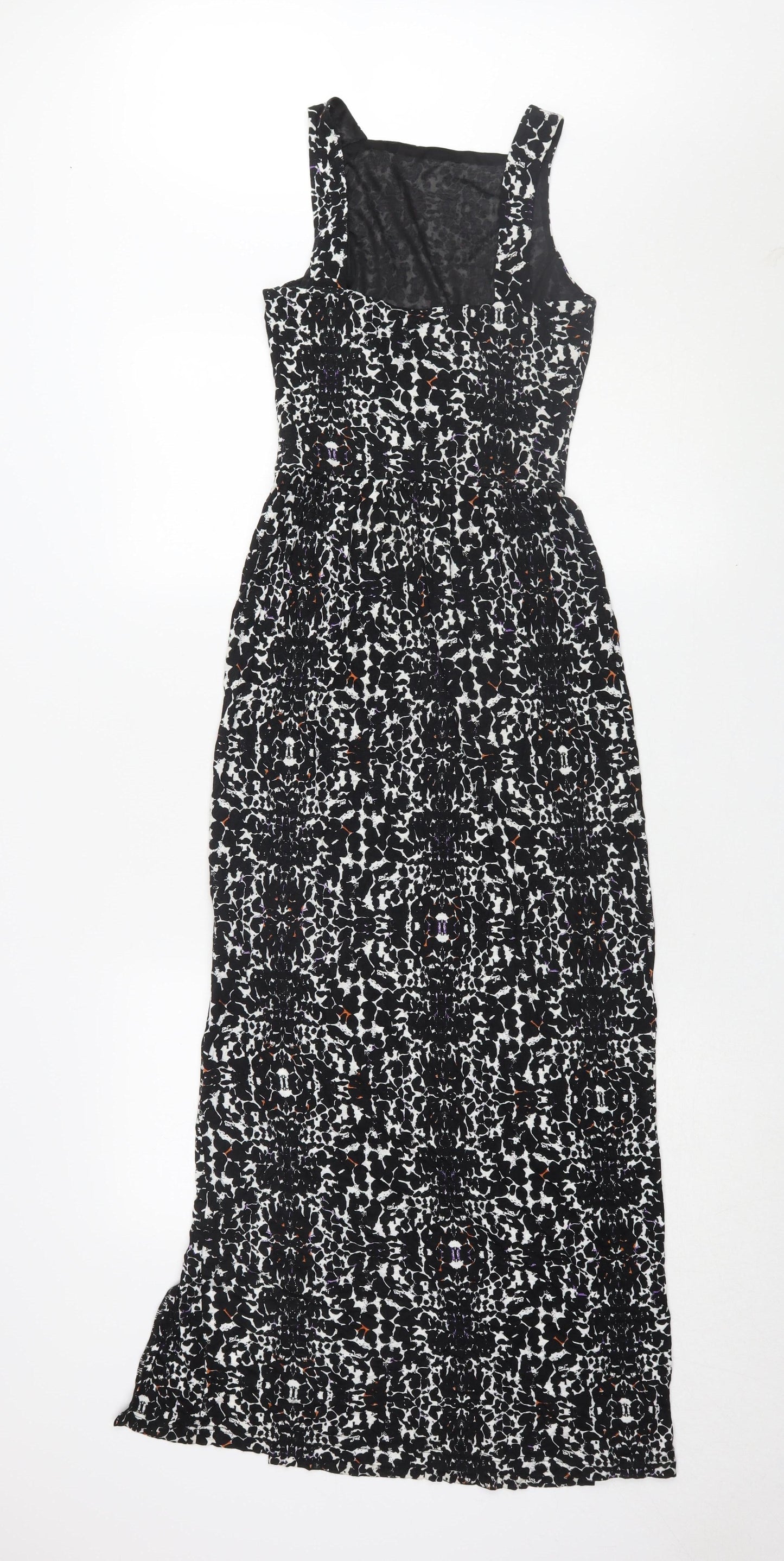 Miss Selfridge Women's Black Pinafore Dress Size 6