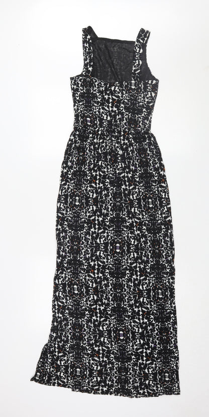 Miss Selfridge Women's Black Pinafore Dress Size 6