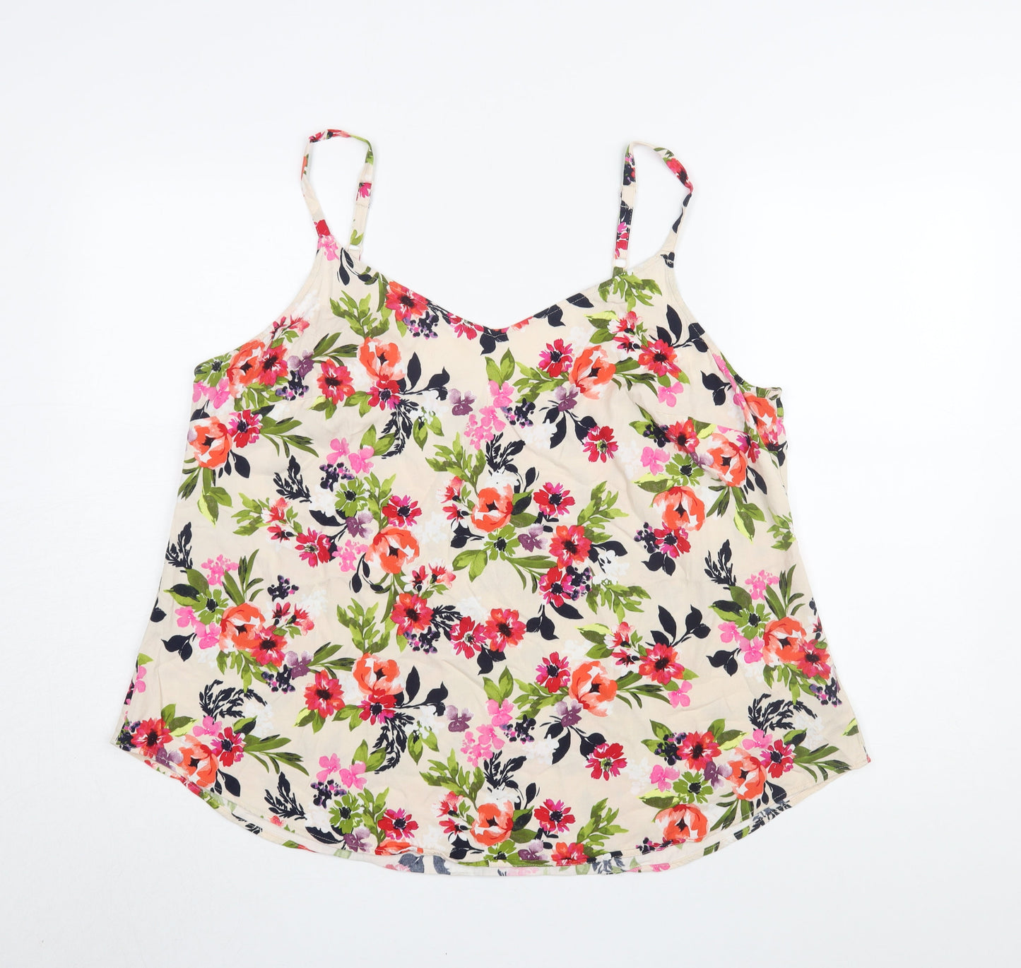 Womens UK Size 2 Torrid Multicoloured Camisole Tank