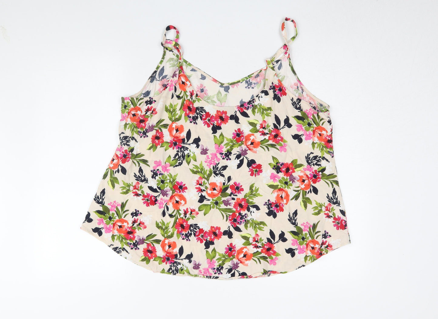 Womens UK Size 2 Torrid Multicoloured Camisole Tank