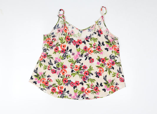 Womens UK Size 2 Torrid Multicoloured Camisole Tank