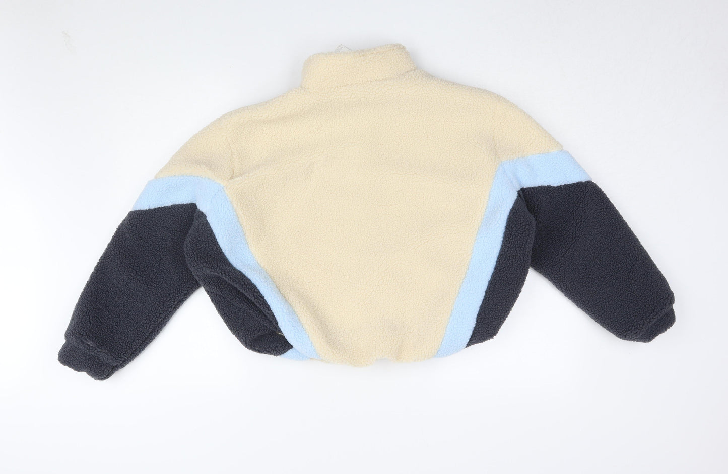 Marks and Spencer Girls' Colourblock Fleece Sweatshirt, Size 12-13