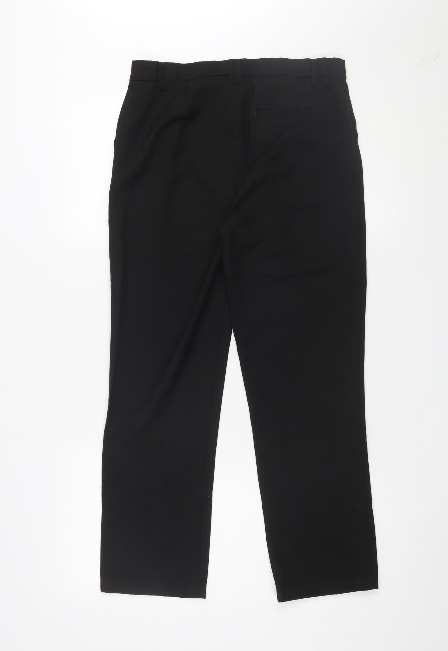 Very Boys Black School Trousers - 12-13 Years, Flame-Resistant