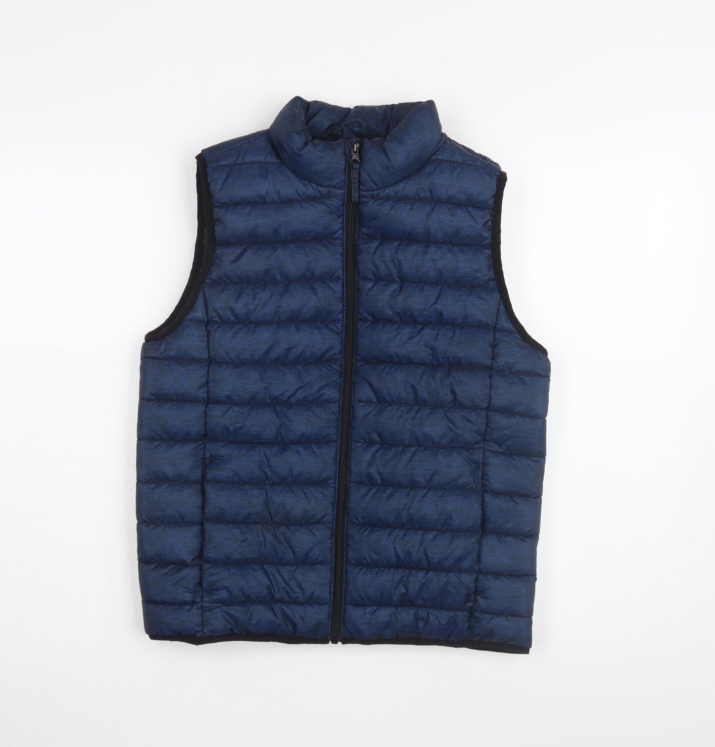 H&M Boys Blue Padded Bodywarmer Jacket, Size 11-12Y