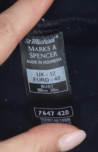 Unisex Adults UK Size 12 Marks and Spencer Black Fleece