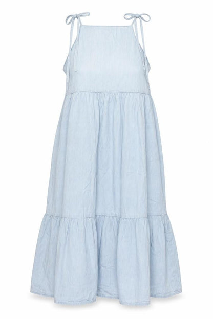ASOS Women's Blue Chambray Slip Dress Size 8