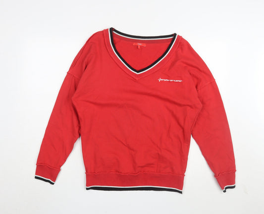 Womens UK Size 8 NEXT Red Pullover Sweatshirt