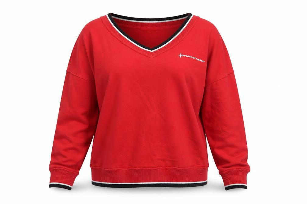 Womens UK Size 8 NEXT Red Pullover Sweatshirt