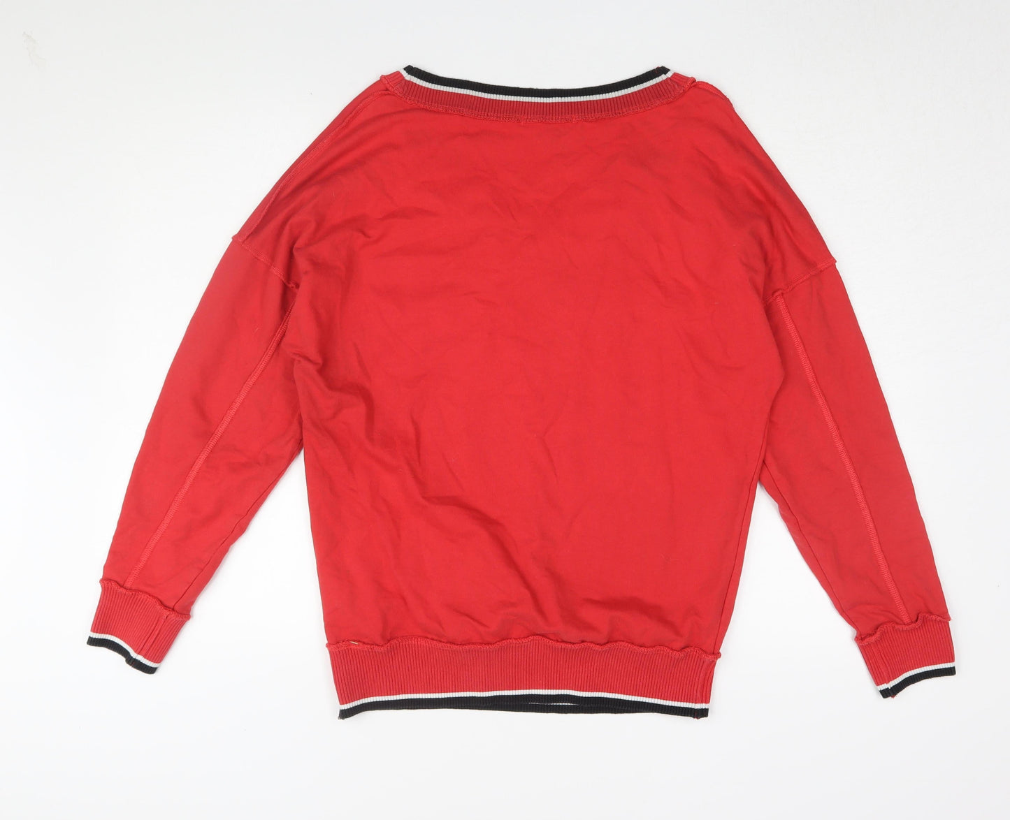 Womens UK Size 8 NEXT Red Pullover Sweatshirt