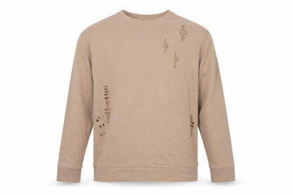 Mens UK Size XL River Island Beige Pullover Sweatshirt