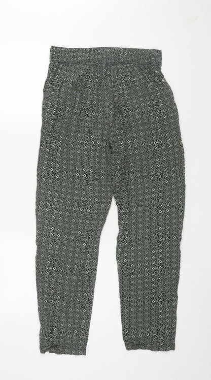Womens UK Size UK 8 Marks and Spencer Regular Fit Jogger Black Trousers