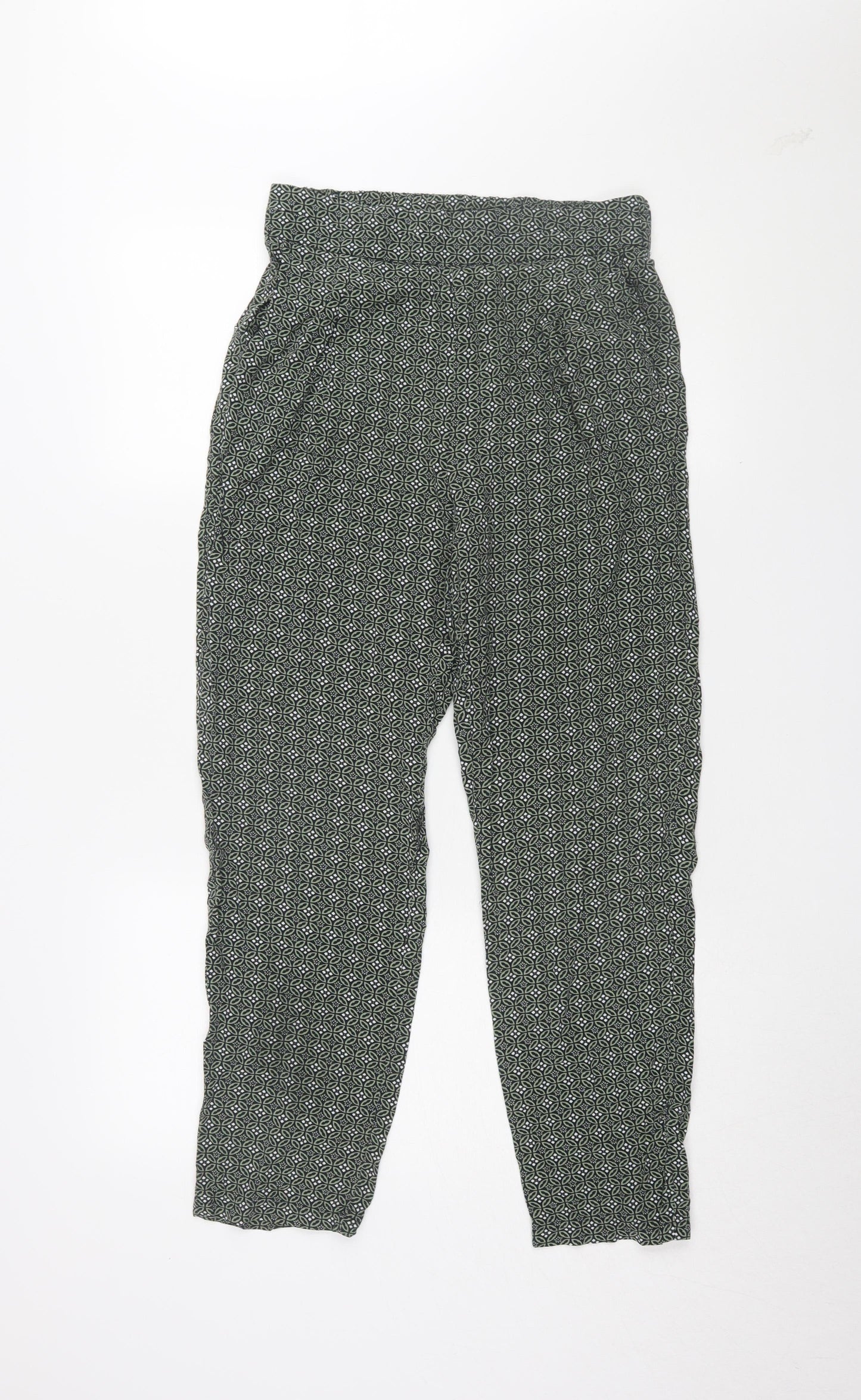 Womens UK Size UK 8 Marks and Spencer Regular Fit Jogger Black Trousers