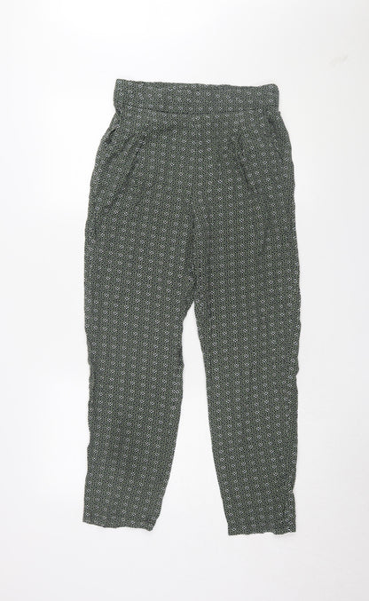 Womens UK Size UK 8 Marks and Spencer Regular Fit Jogger Black Trousers