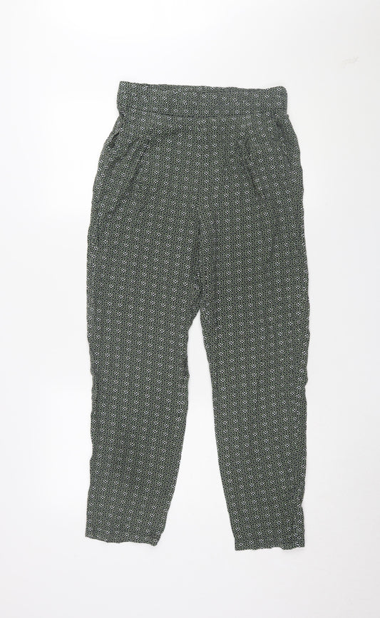 Womens UK Size UK 8 Marks and Spencer Regular Fit Jogger Black Trousers