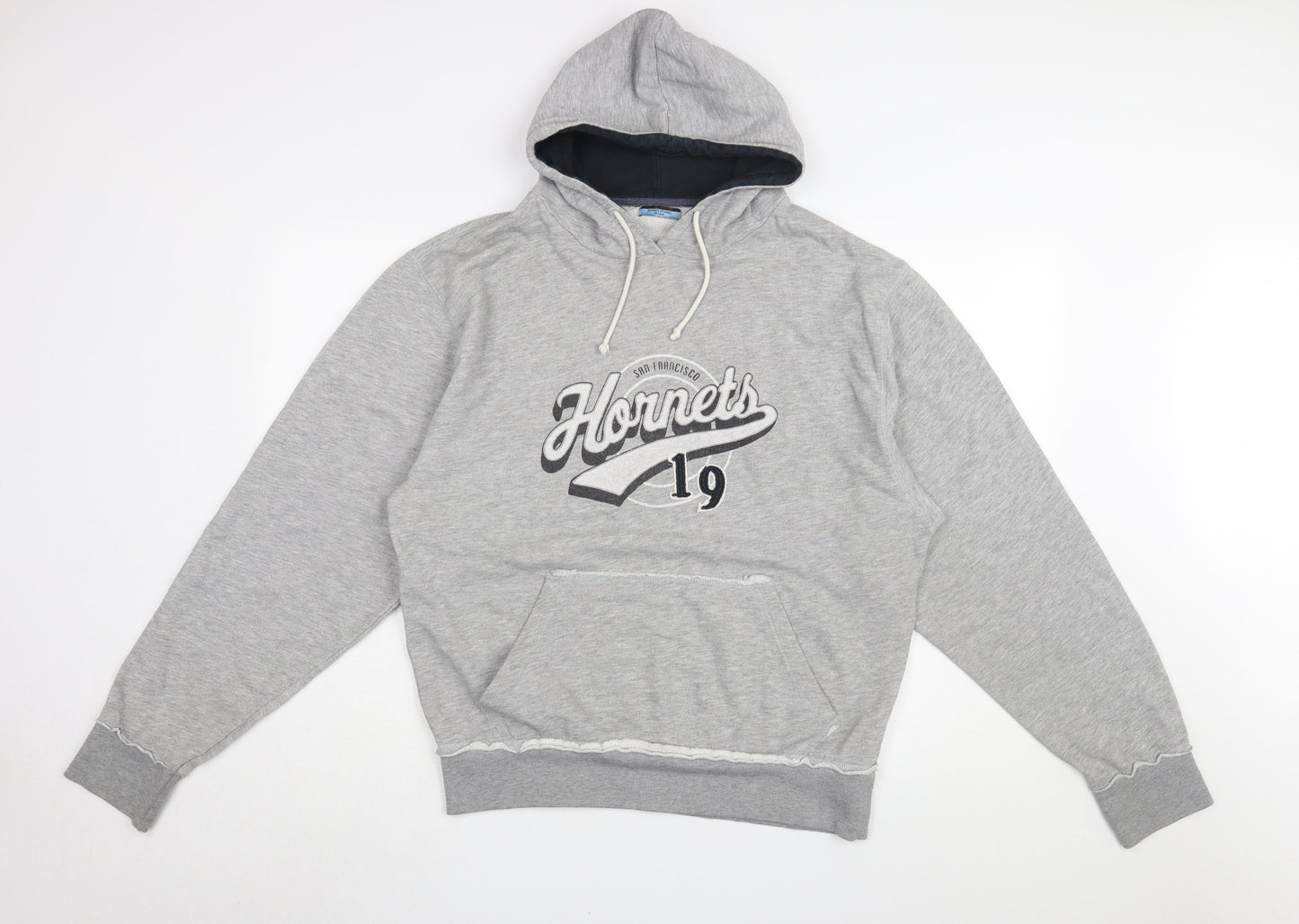 Mens UK Size M Dunnes Stores Grey Pullover Hoodie