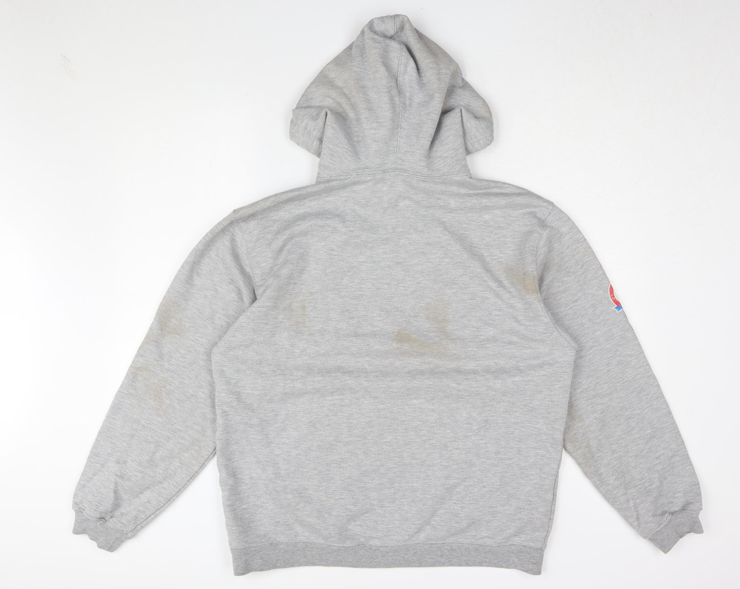 Mens UK Size M Reebok Grey Pullover Hoodie