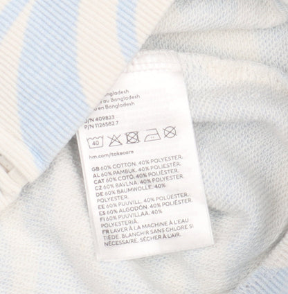 H&M Boys Blue Graphic Print Full Zip Hoodie 12-14 Years