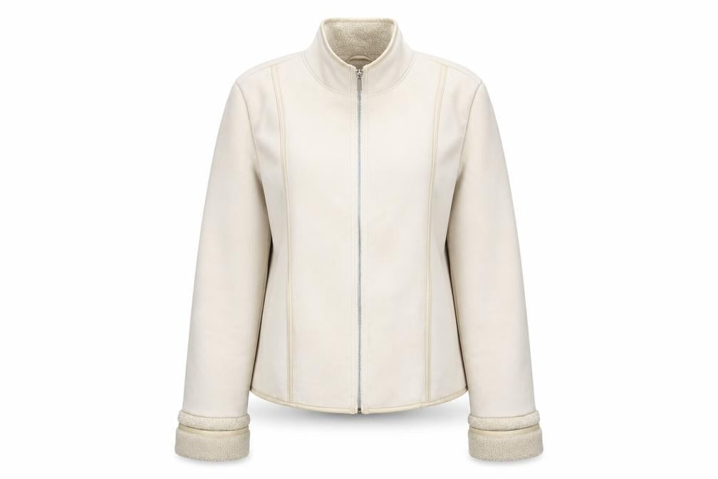 Womens UK Size 14 NEXT Beige Basic Jacket