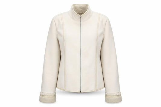 Womens UK Size 14 NEXT Beige Basic Jacket