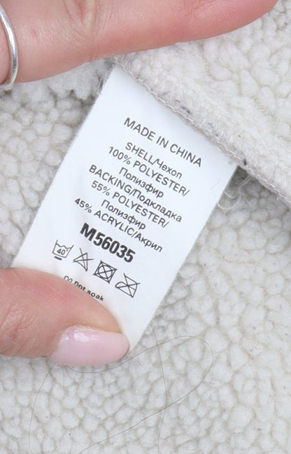 Womens UK Size 14 NEXT Beige Basic Jacket